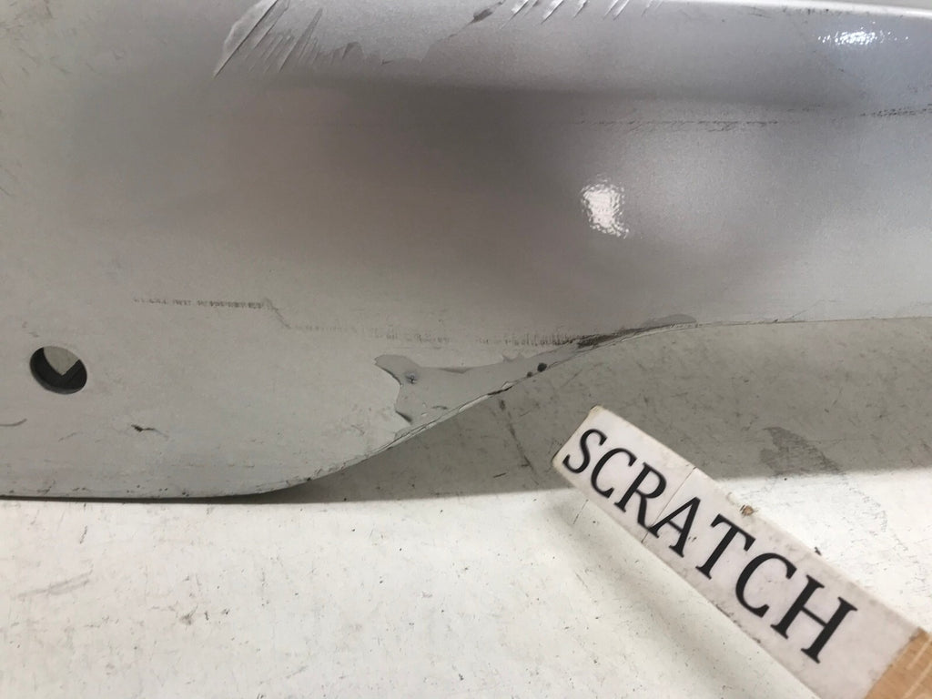 Rear Bumper Cover Silver Kia Sorento EX/Limited 2014-2015 w/Sensor Holes OEM