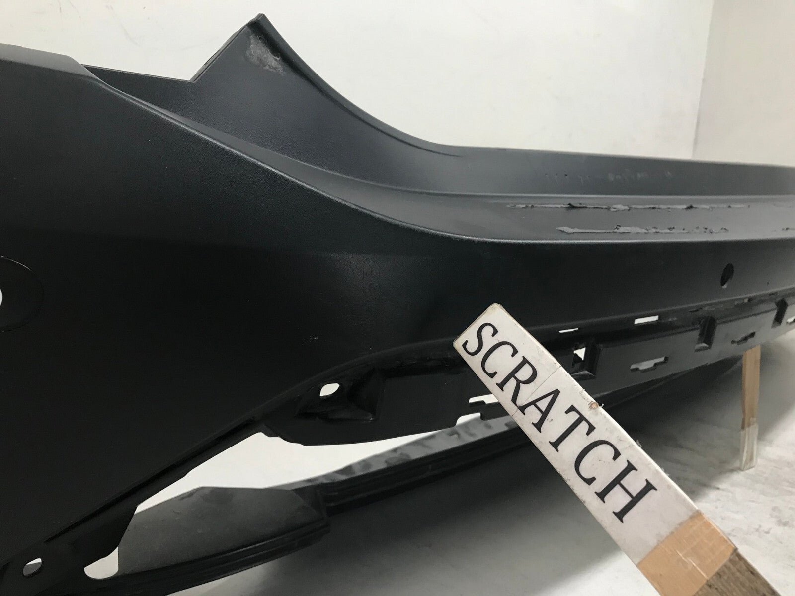Rear Lower Bumper Cover Black Nissan Rogue 22 23 w/Sensor Holes 850B0-6RR0C OEM