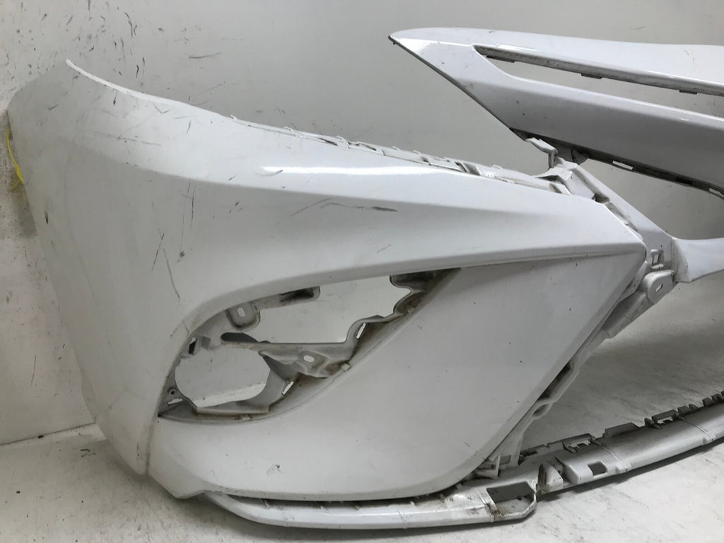 Front Bumper Cover Toyota Camry SE/XSE/Hybrid SE White 2018 2019 CAPA