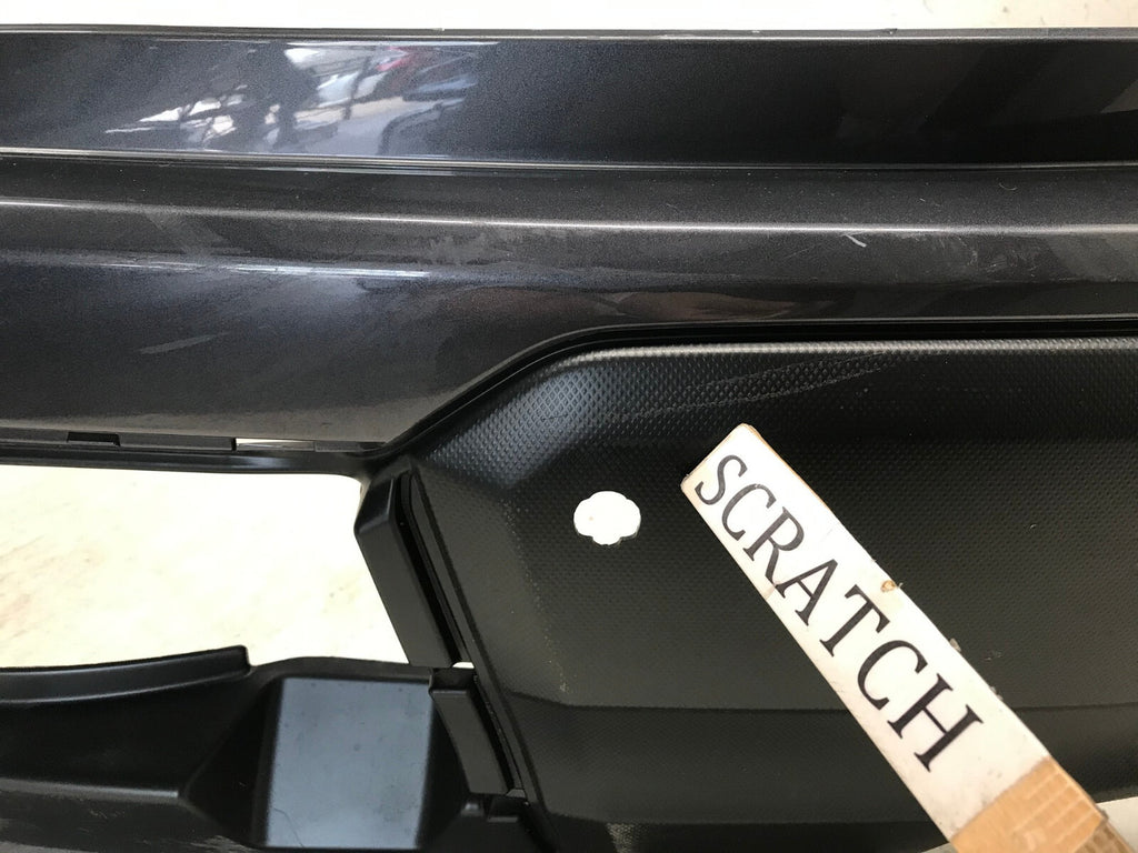 Rear Bumper Cover Gray Subaru Ascent Base Limited Prmium 2019 w/Sensor Holes OEM