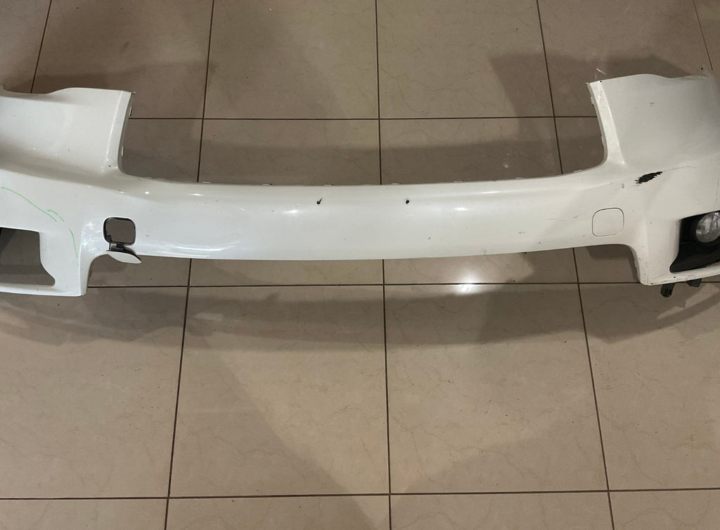 Front Bumper Cover White Toyota Highlander LE Hybrid 14-16 52119+0E220 OEM