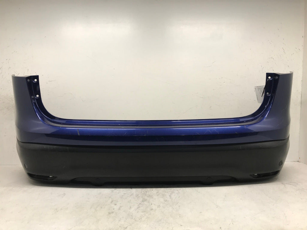 Rear Bumper Cover Blue Nissan Rogue Sport S SL SV 17 18 w/Sns H 62022-6MA0H OEM