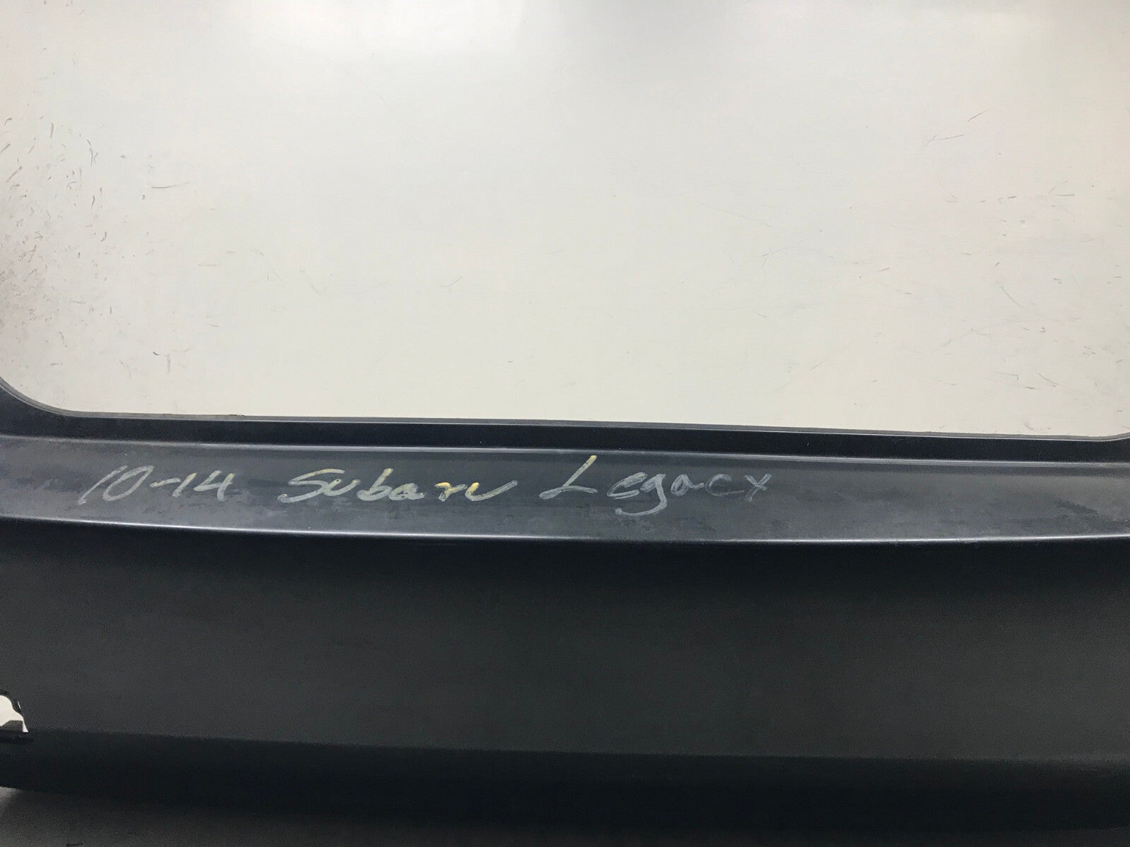 Rear Bumper Cover Black Subaru Legacy GT/Limited/Premium 10-14 CAPA