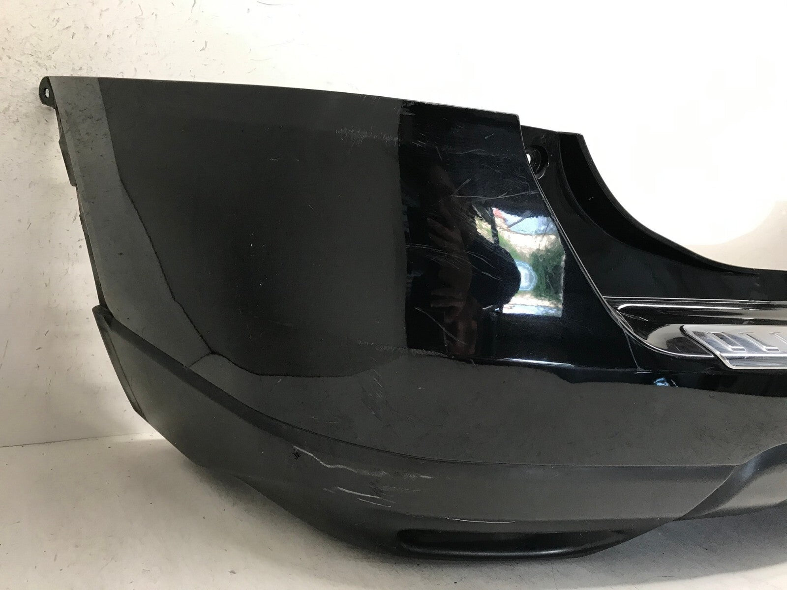Rear Bumper Cover Black 2014-2016 Nissan Rogue 85022-4CE0H OEM