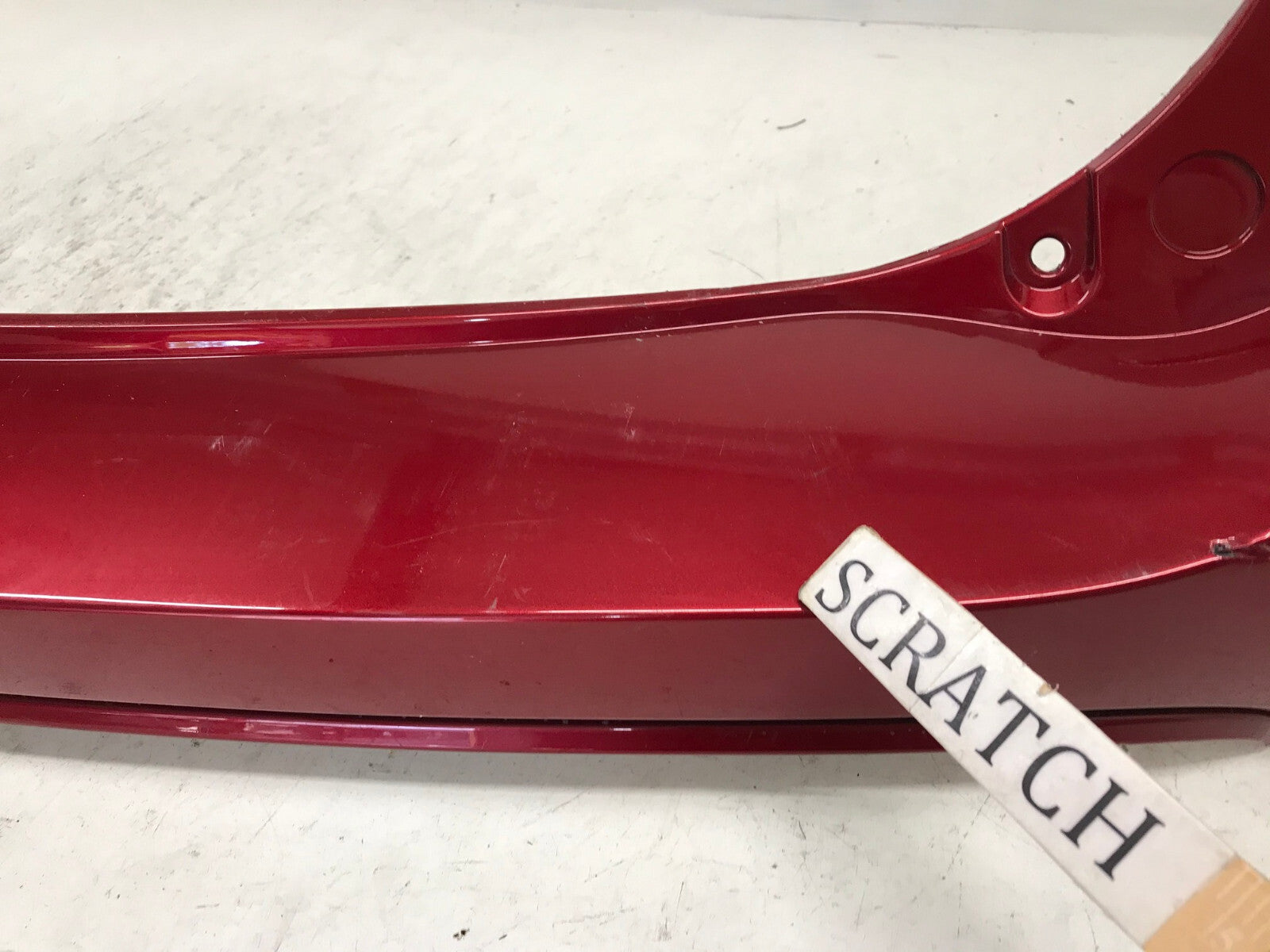 Rear Bumper Cover Ford Explorer Red 2011-2015 BB53-17D781-AHW OEM