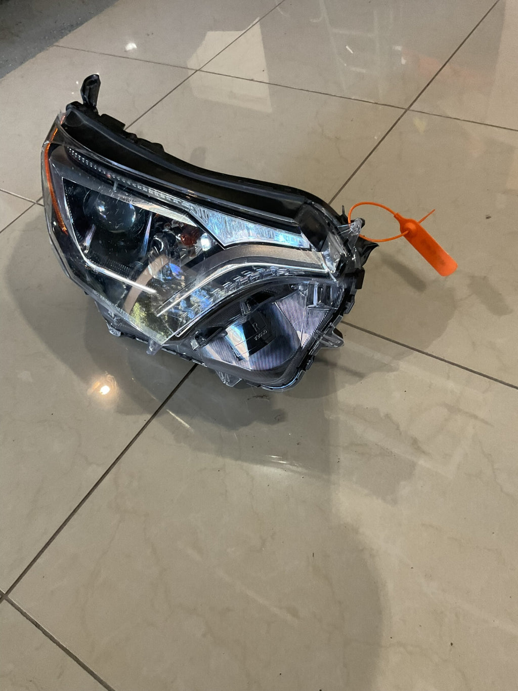 Headlight Headlamp Left Driver LH Black 2016-2018 Toyota RAV4 RAV4 2016-2018 OEM