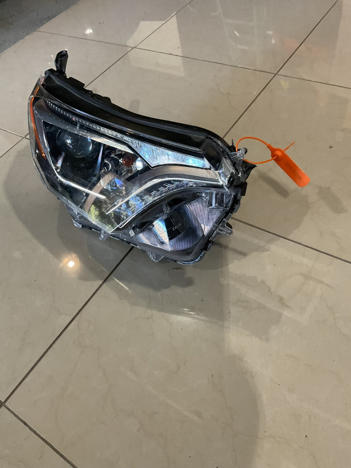 Headlight Headlamp Left Driver LH Black 2016-2018 Toyota RAV4 RAV4 2016-2018 OEM
