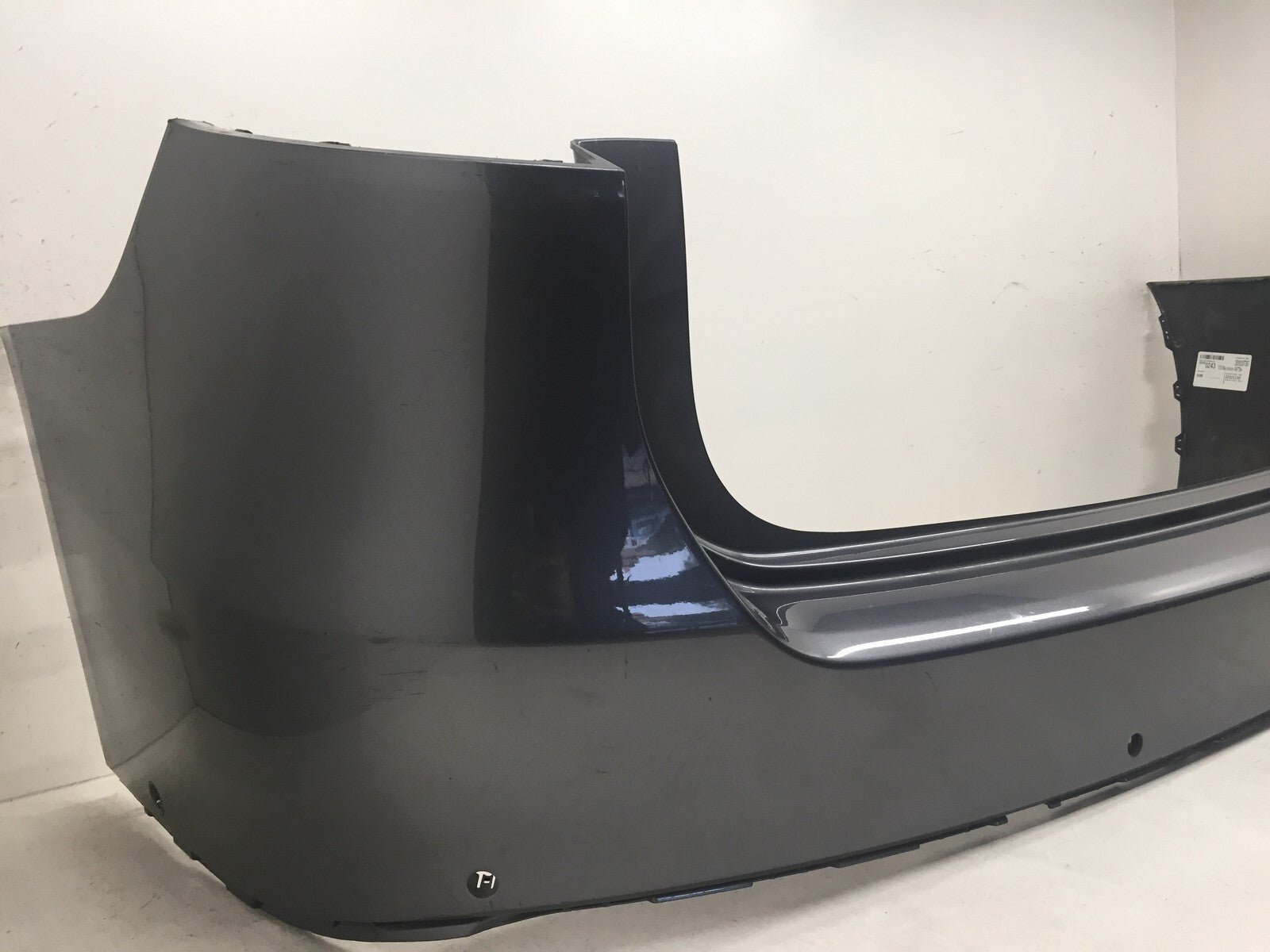 Rear Upper Bumper Cover Mercedes Benz X167 w/Sensor Holes 2019 A1678855001 OEM