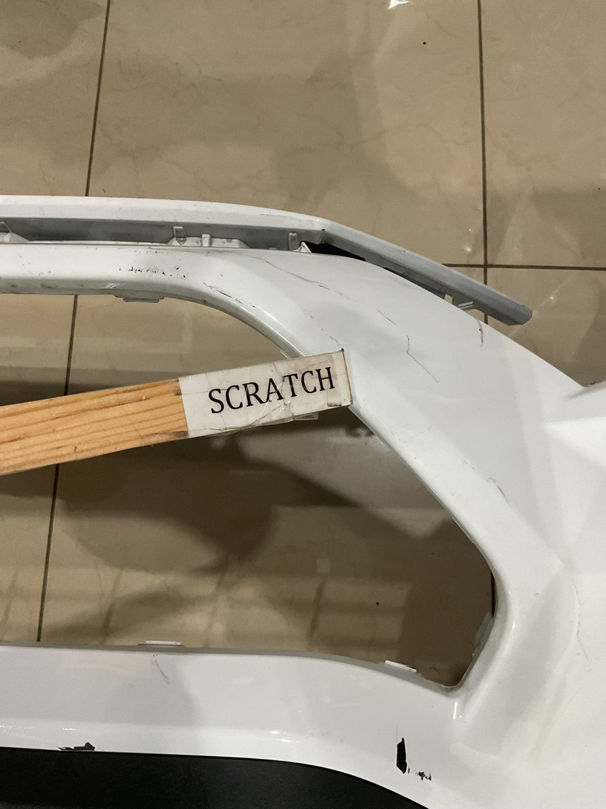 Front Bumper Cover White Toyota RAV4 2019-2021 52119+0r200 OEM
