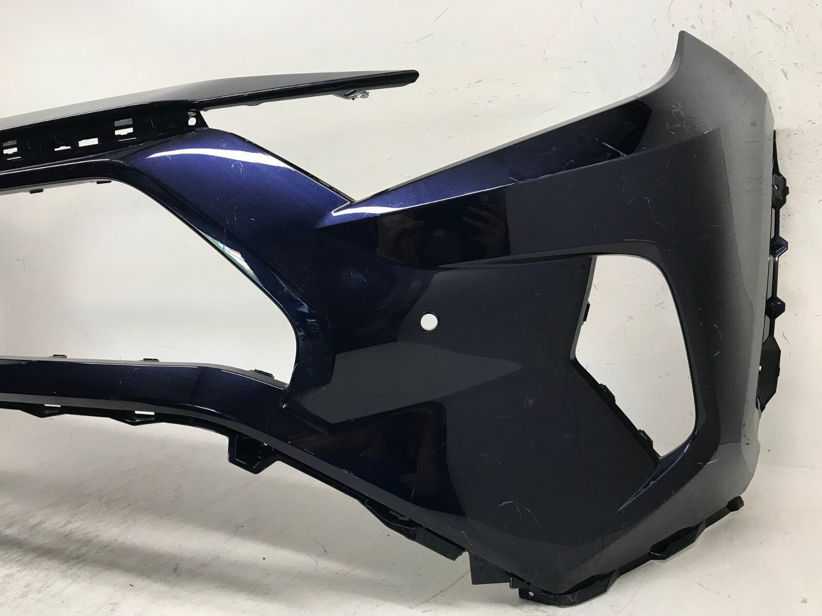 Front Bumper Cover 8X8 2019-2021 Toyota RAV4 LE/XLE/Premium w/Sensor Holes OEM