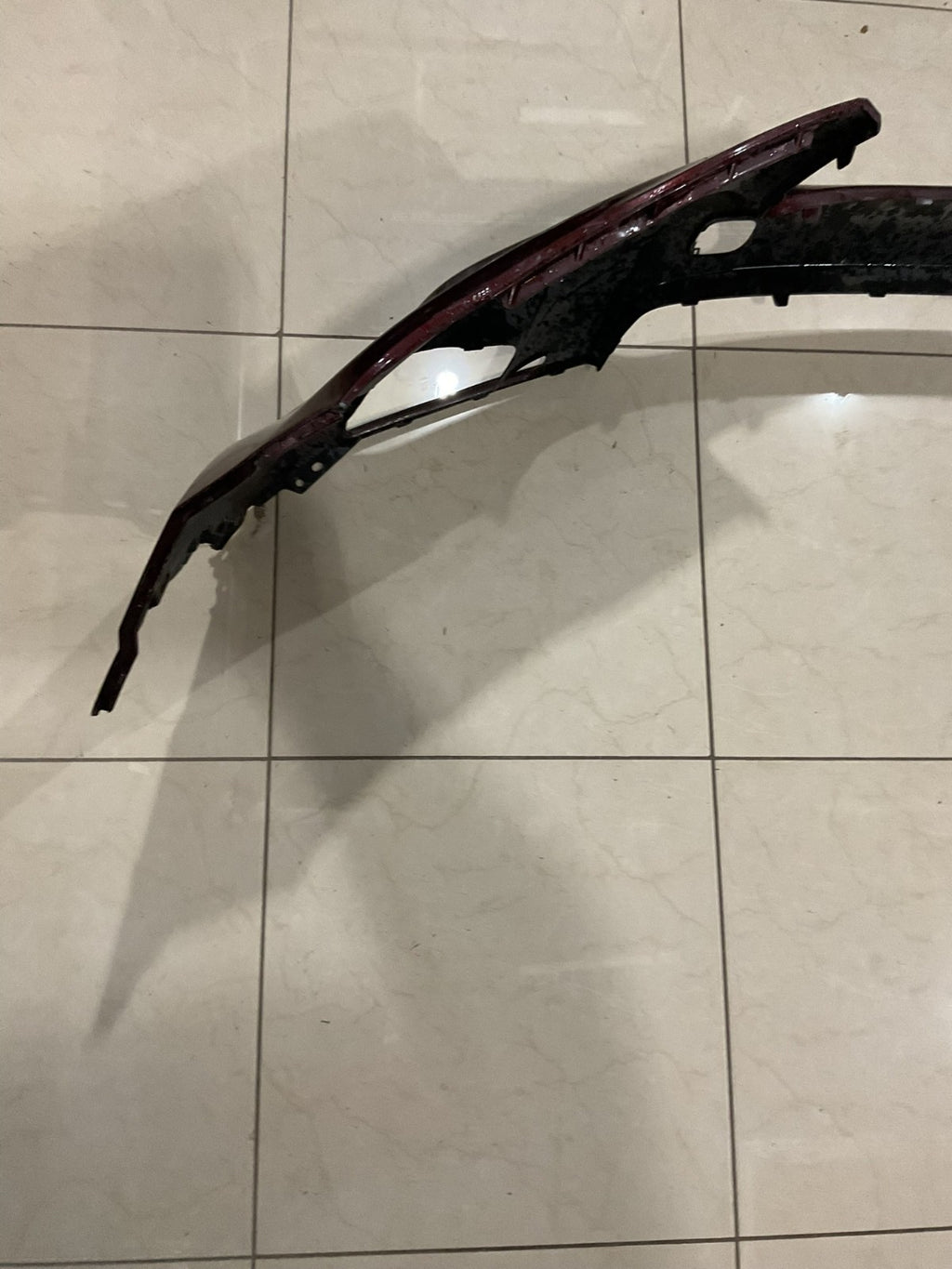 Front Bumper Cover Red 14-2016 Toyota Highlander XLE Limited 52119 0e240 OEM