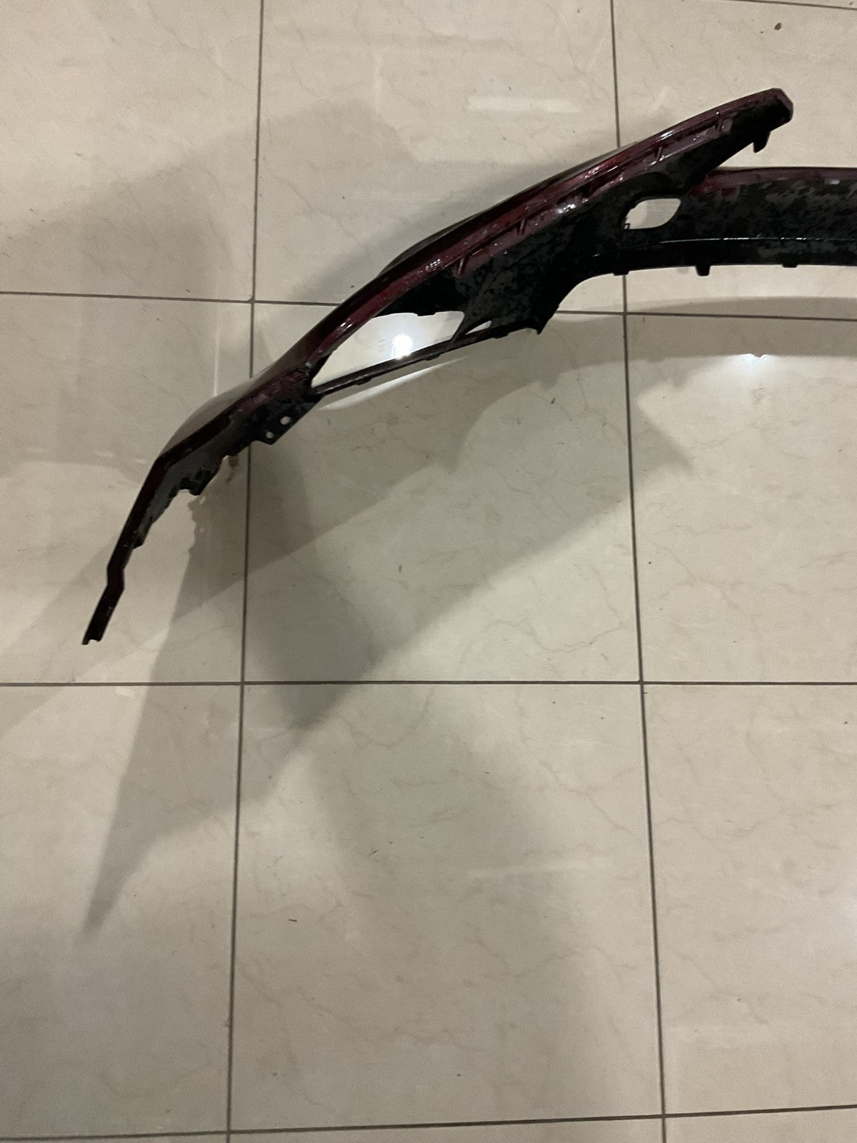 Front Bumper Cover Red 14-2016 Toyota Highlander XLE Limited 52119 0e240 OEM