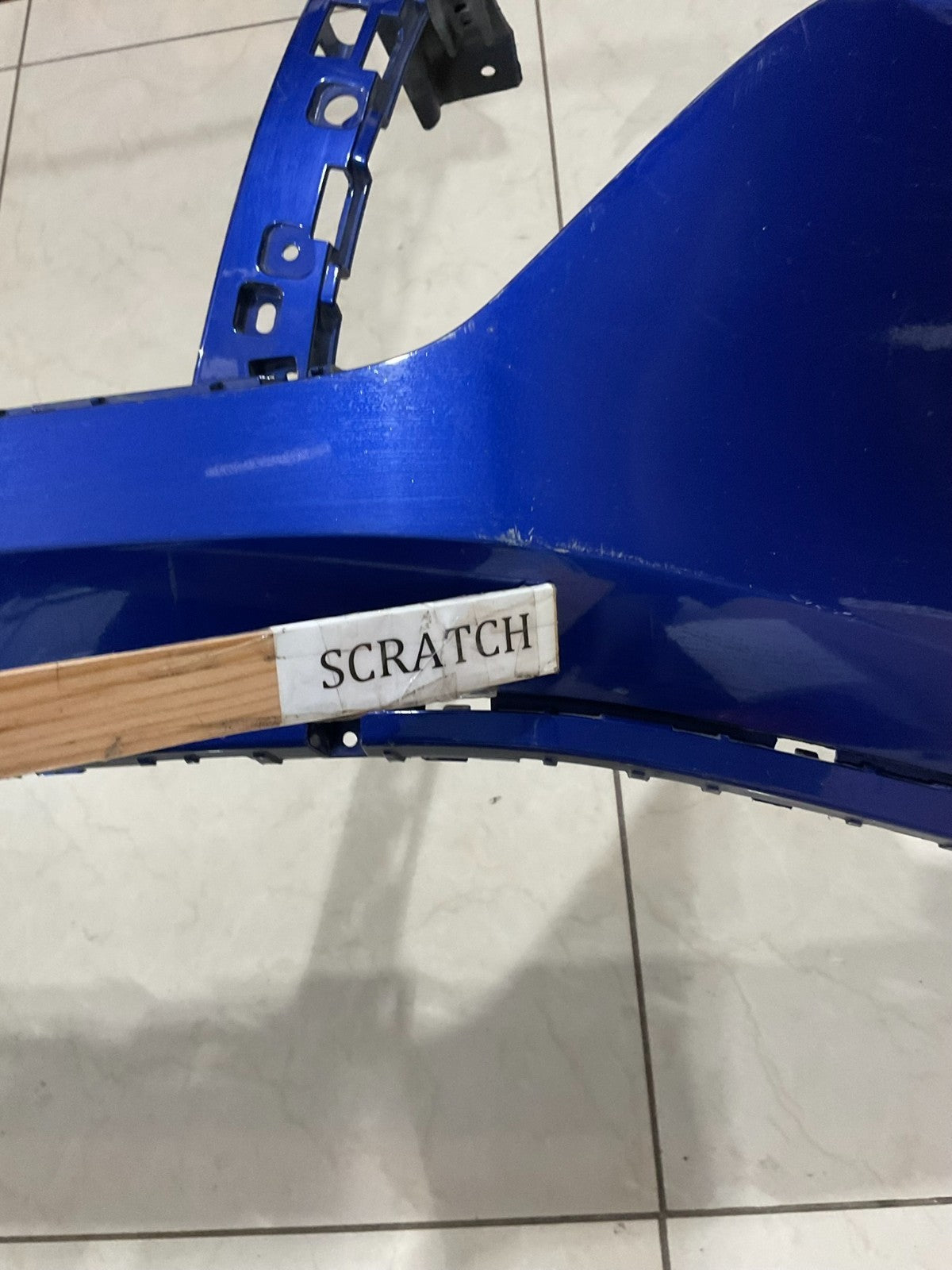 Front Bumper Cover Blue 2022 2023 Hyundai Tucson 86511+cw000 OEM
