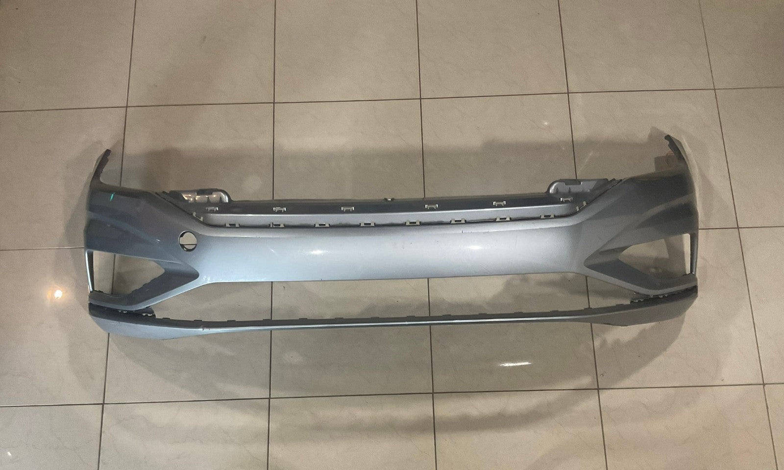 Front Bumper Cover Silver 2013-2017 Volkswagen Jetta 17A+807+221 OEM