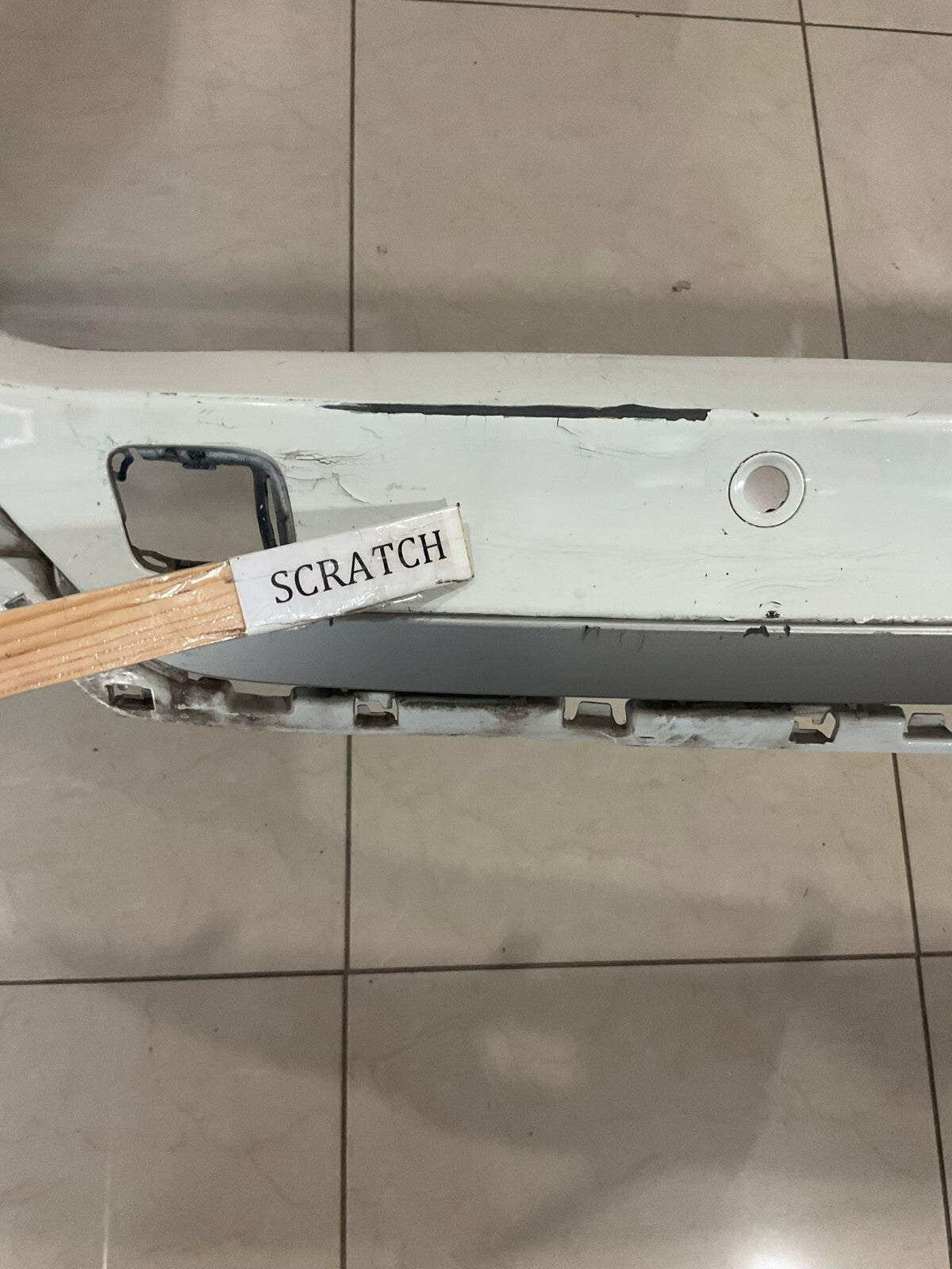 Rear Bumper Cover Black 2014 2015 2016 BMW X5 F15 5112+7294392 OEM