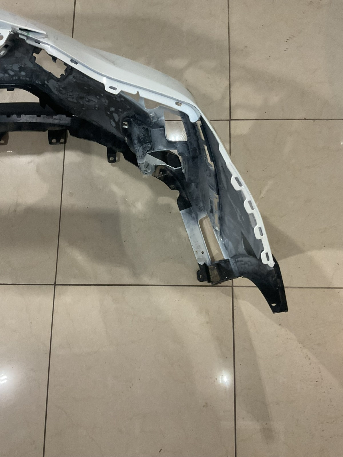 Front Bumper Cover White 2024 Subaru Crosstrek XV 57704fn30a OEM
