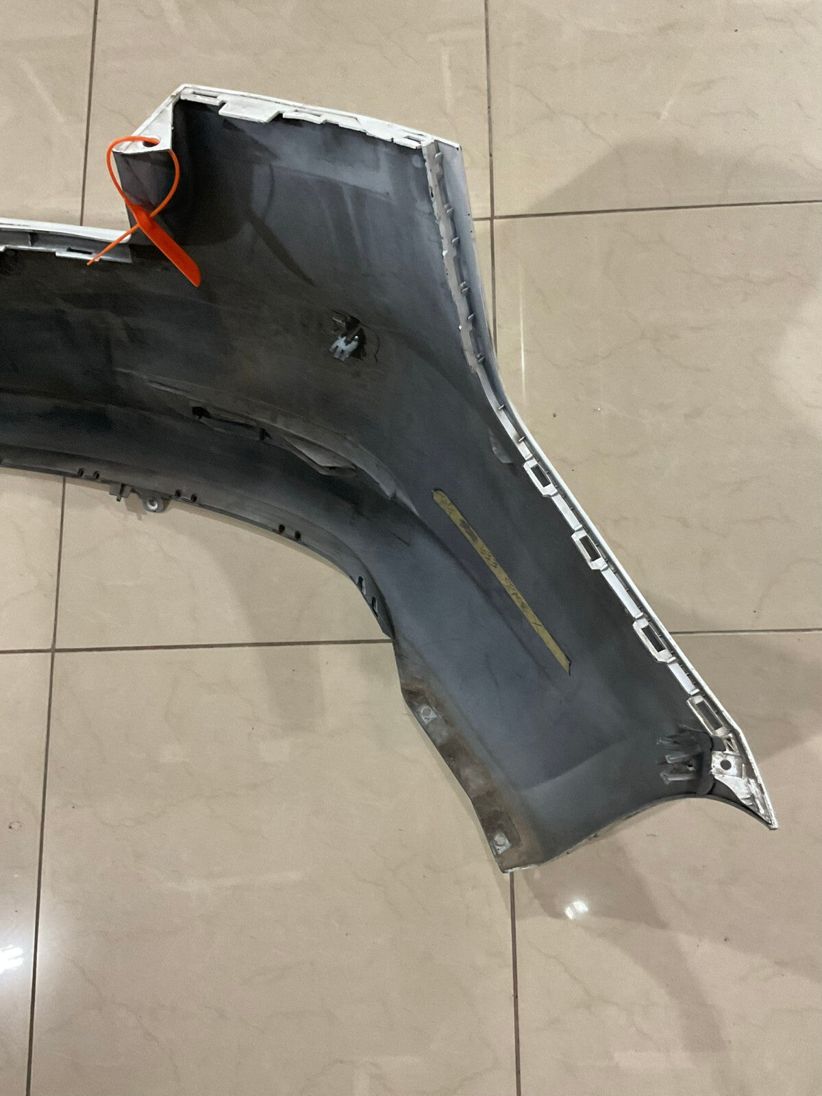 Rear Bumper Cover White 2017 2018 2019 2020 2021 Tesla Model 3 CAPA