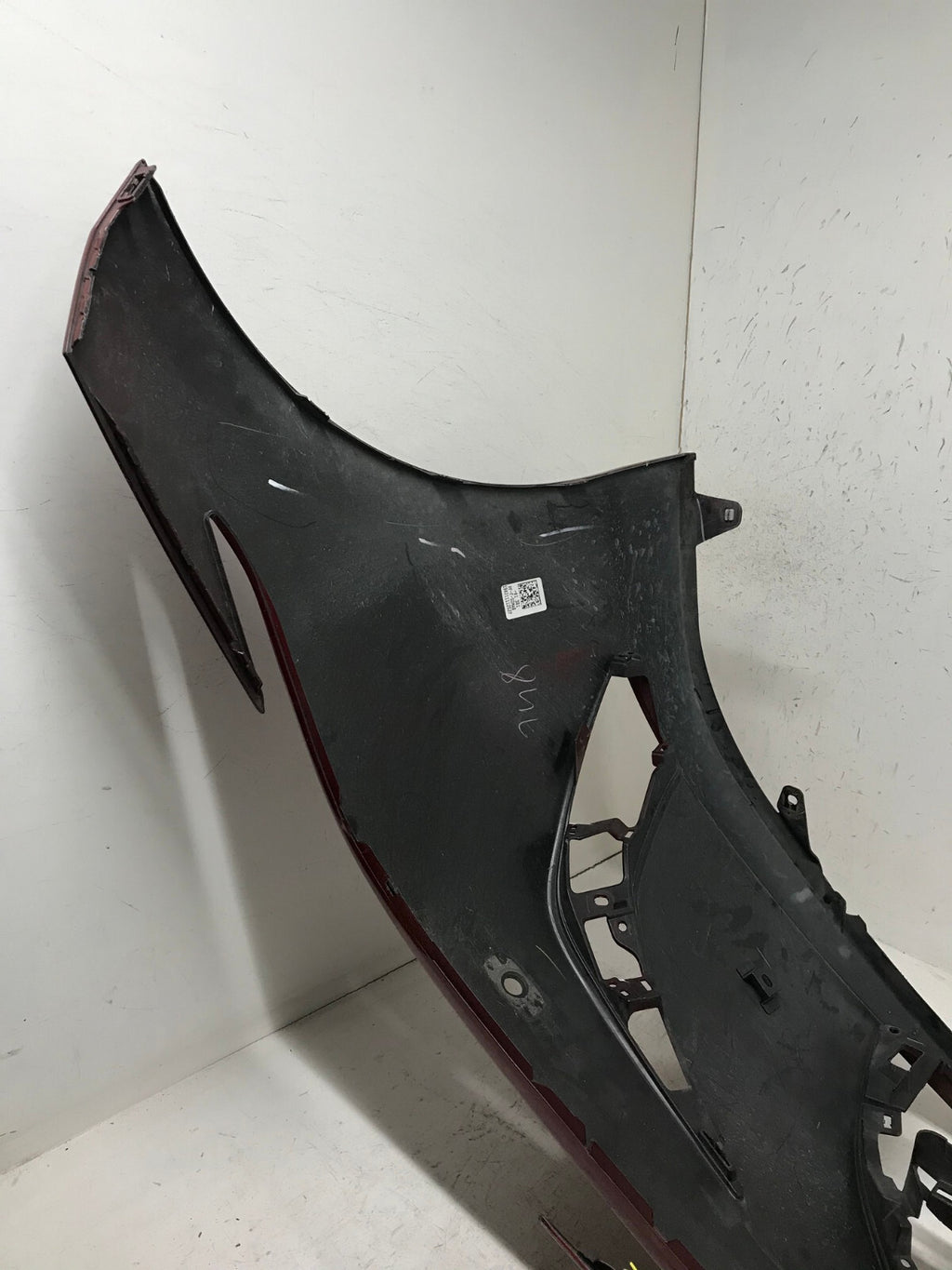 Front Bumper Cover Lexus ES350 Base w/Sensor Holes Red 2019 52119-06J00 OEM2