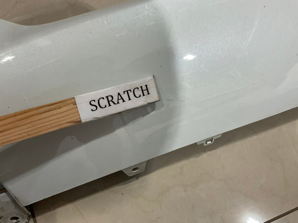 Rear bumper lower valance White 2022 2023 Infiniti QX60 85018-6SA0A OEM