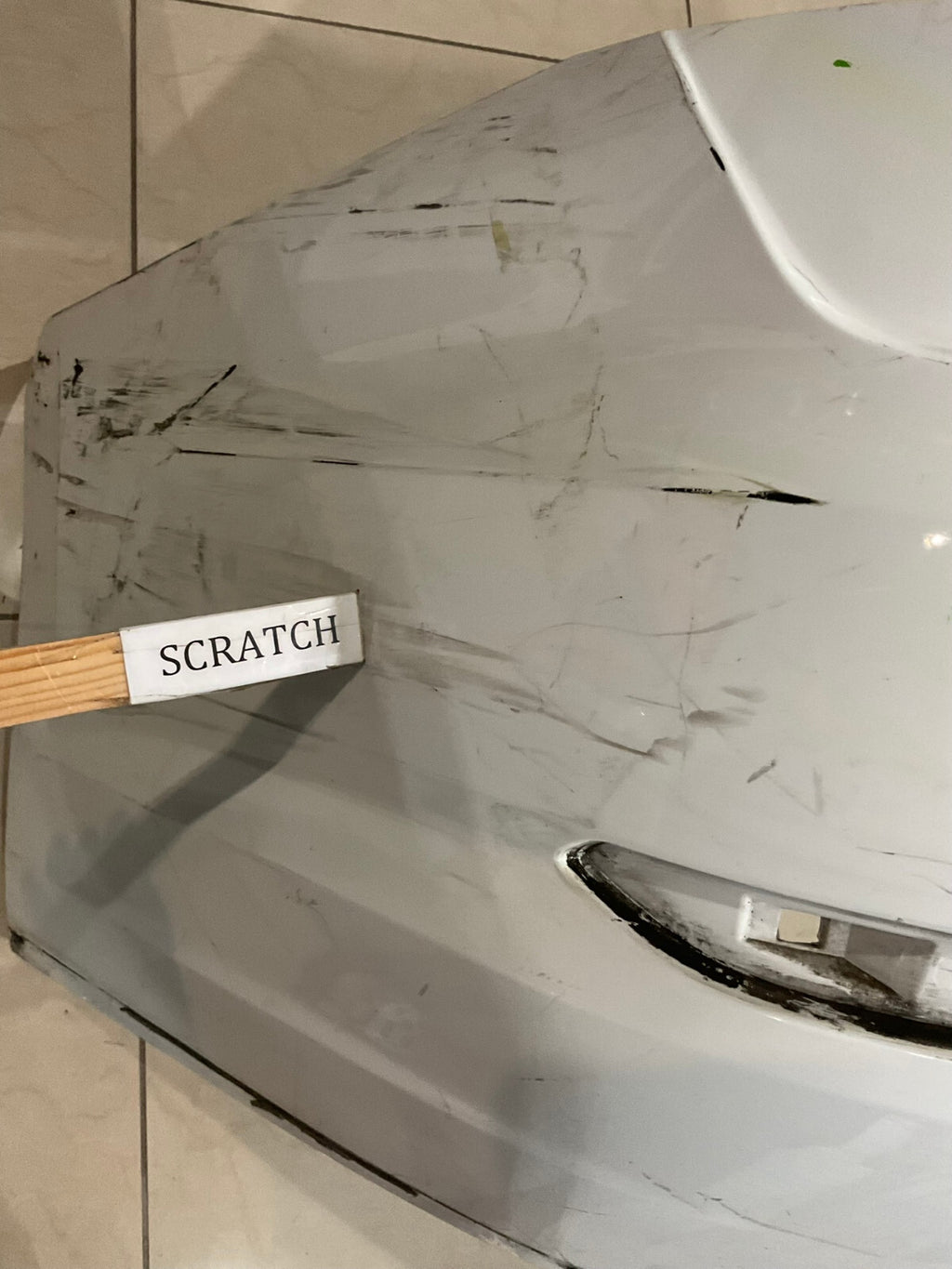 Rear Bumper Cover White 2019 2020 Volkswagen Jetta 17A+807+421 OEM