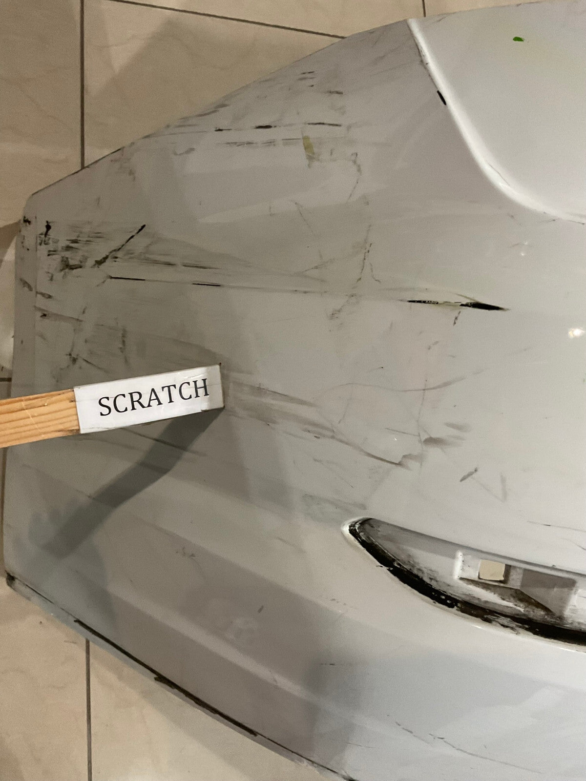 Rear Bumper Cover White 2019 2020 Volkswagen Jetta 17A+807+421 OEM