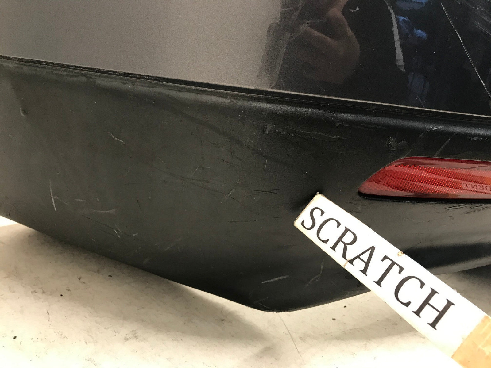 Rear Bumper Cover Gray Mazda CX-9 07-12 TD11-50221 OEM