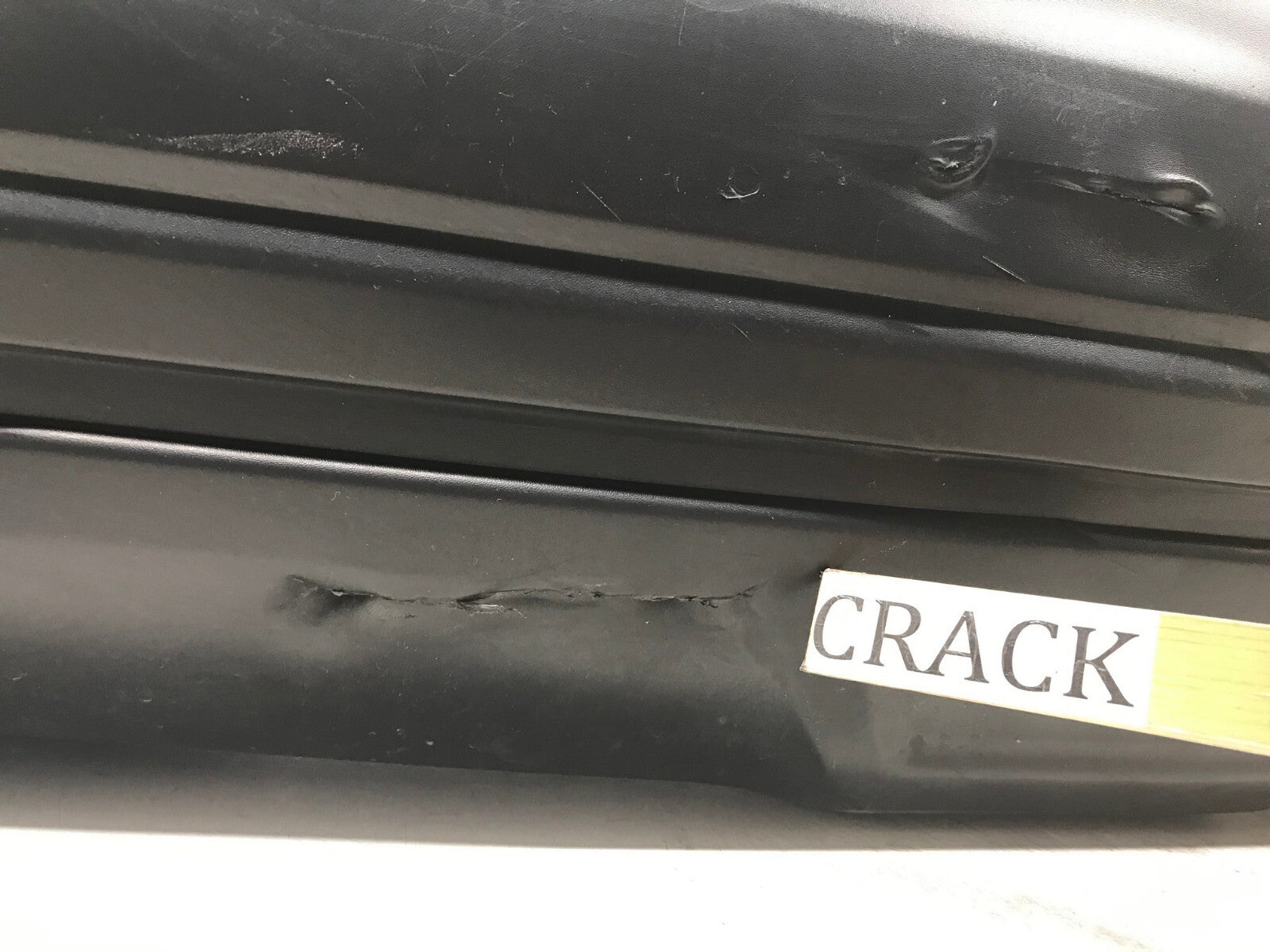 Rear Bumper Cover Red Nissan Kicks S SV 2018 2019 w/Sensor Holes 85022-5RB0H OEM