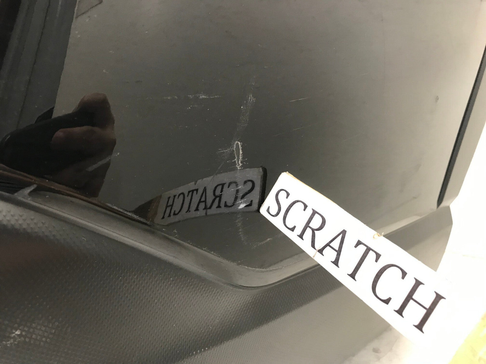 Rear Bumper Cover Black 2019-2022 Subaru Ascent Base/Premium w/Sensor Holes OEM