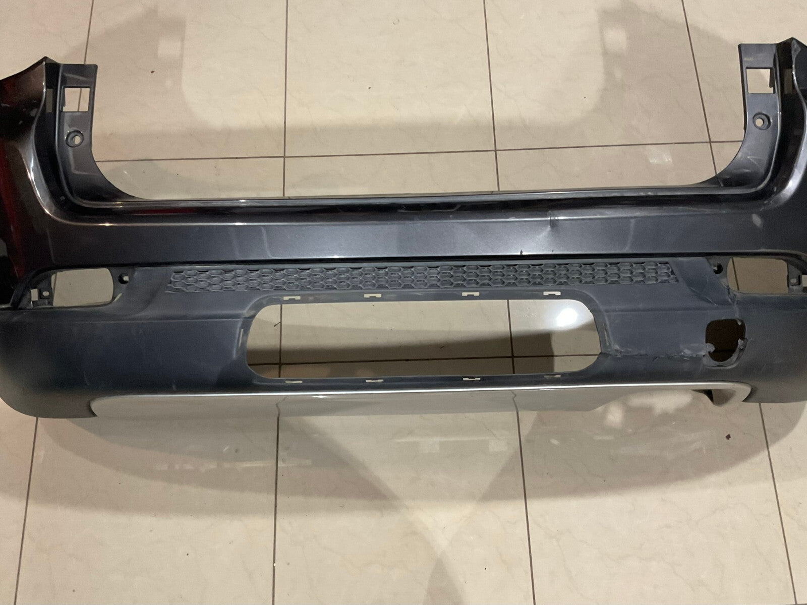 Rear Bumper Cover Gray Jeep Compass 2018 - 2020 5SY44TRMA OEM