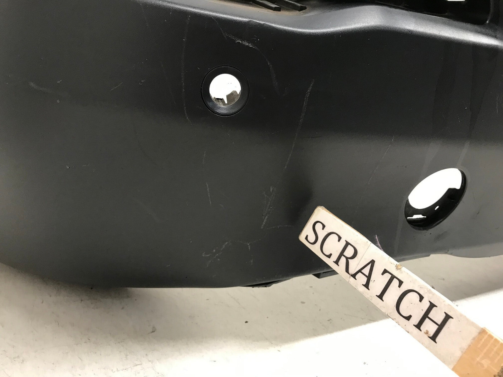 Rear Lower Bumper Cover Black 2014-2018 Jeep Cherokee 68203261A OEM