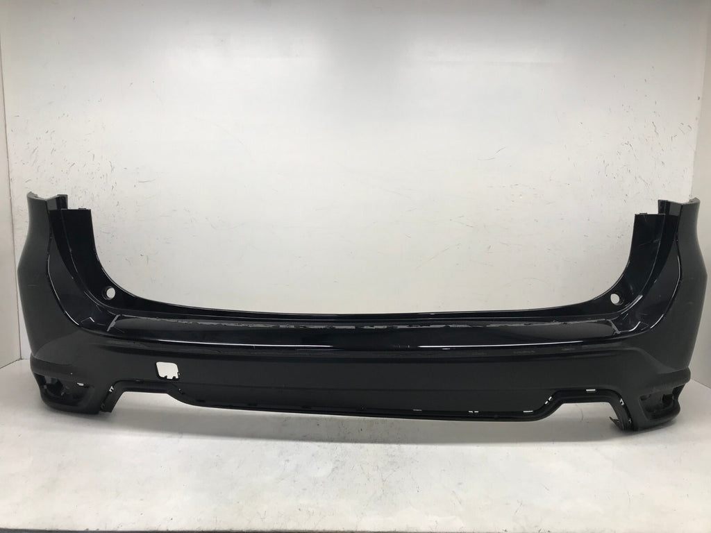 Rear Bumper Cover Subaru Forester Sport w/S Holes Black 2019 2020 57704SJ310 OEM