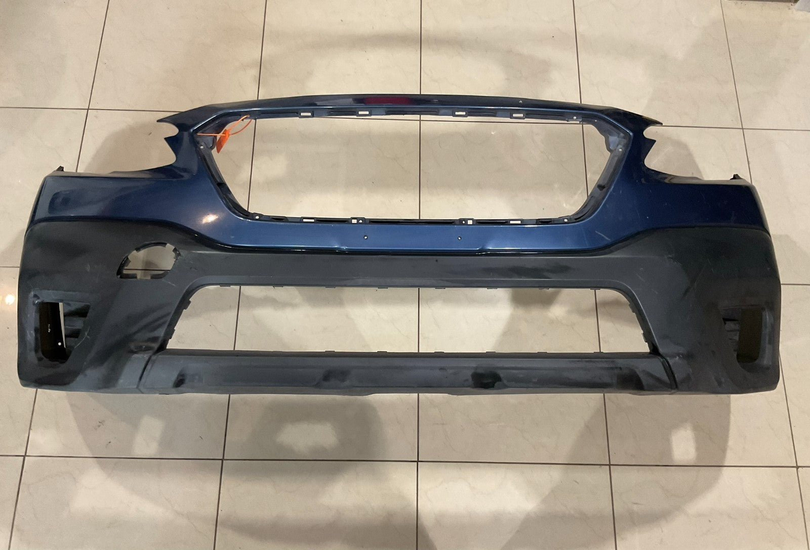 Front Bumper Cover Blue 2021-2022 Subaru Outback 57704an01a OEM