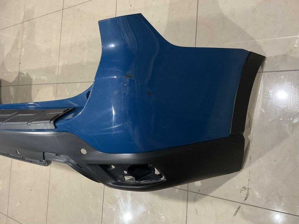 Rear Bumper Cover Blue Subaru Forester Sport Touring 19 2020 W/Sensor Holes OEM