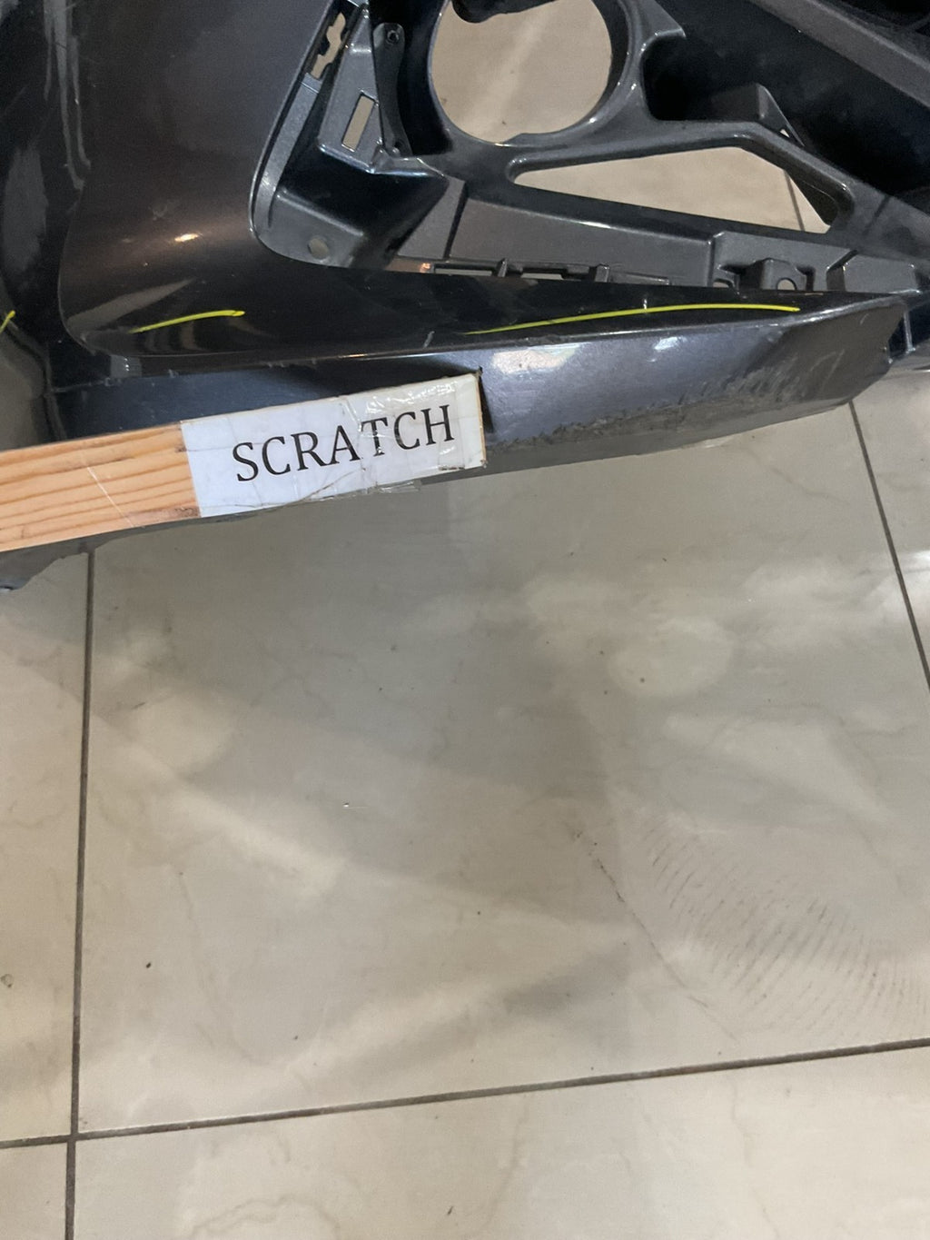 Front Bumper Cover Grey Toyota Corolla Hatchback 2018-2020 52119+12g20 OEM