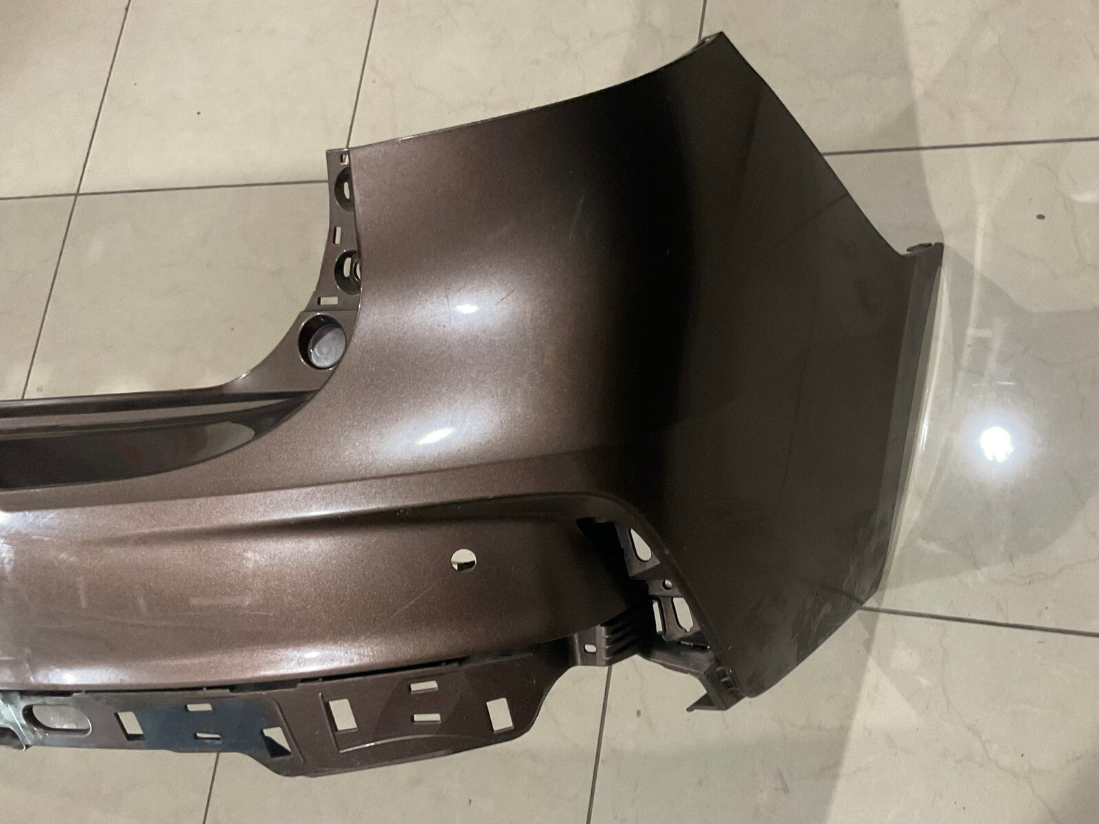 Rear Bumper Cover Brown Acura MDX 2017 2019 71501+TZ5+A000 OEM