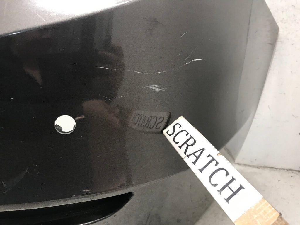 Rear Bumper Cover Gray 2012-2015 BMW 320i Sedan Standard Type w/Sensor Holes OEM