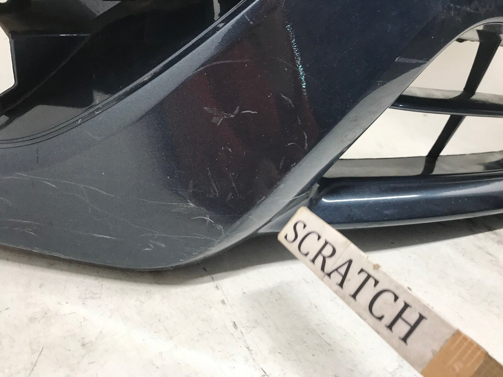 Front Bumper Cover Blue 2015-2018 Nissan Versa CAPA