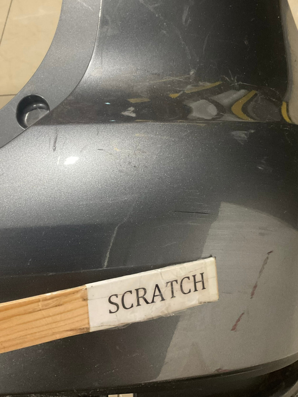 Rear Bumper Cover Grey 2016-2020 Infiniti QX60 Base/Hybrid 85022+9NC0H OEM
