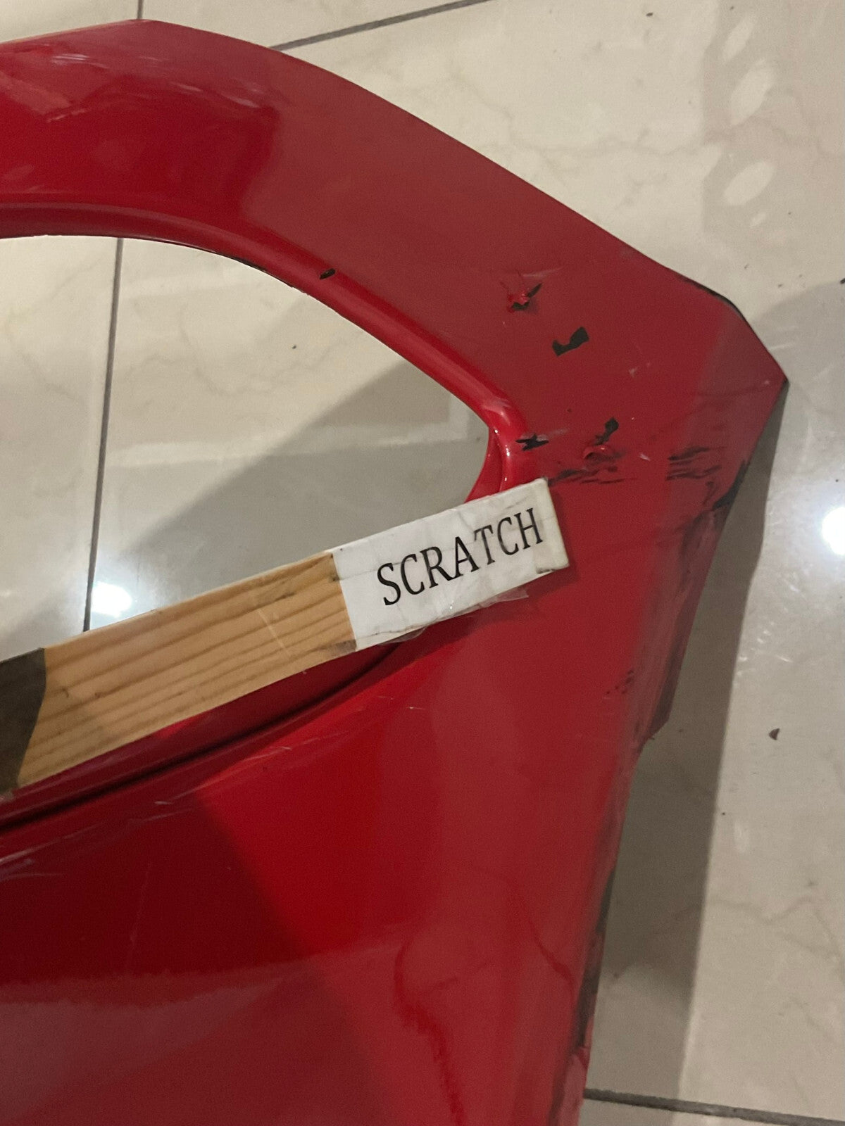 Front Bumper LOCAL Red 2015-2022 Dodge Charger CAPA