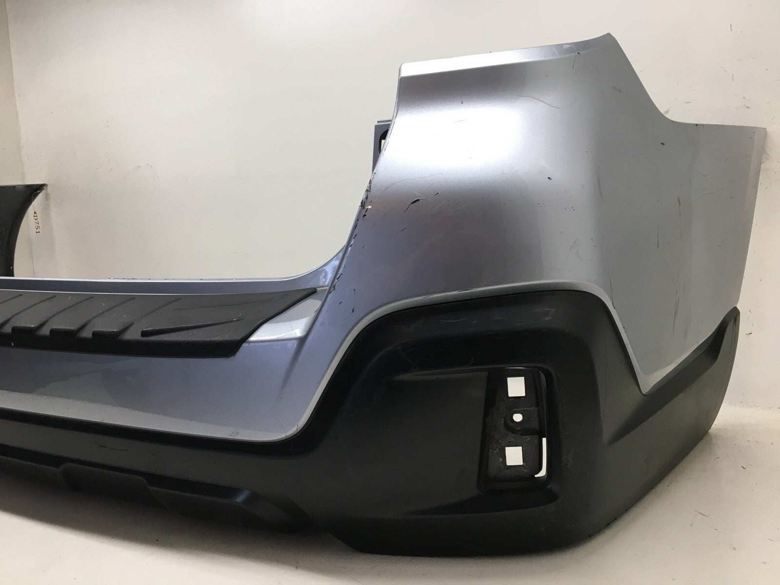 Rear Bumper Cover Subaru Outback 2 5i 3 6R w Sensor Holes 18 2019 57704AL18A OEM
