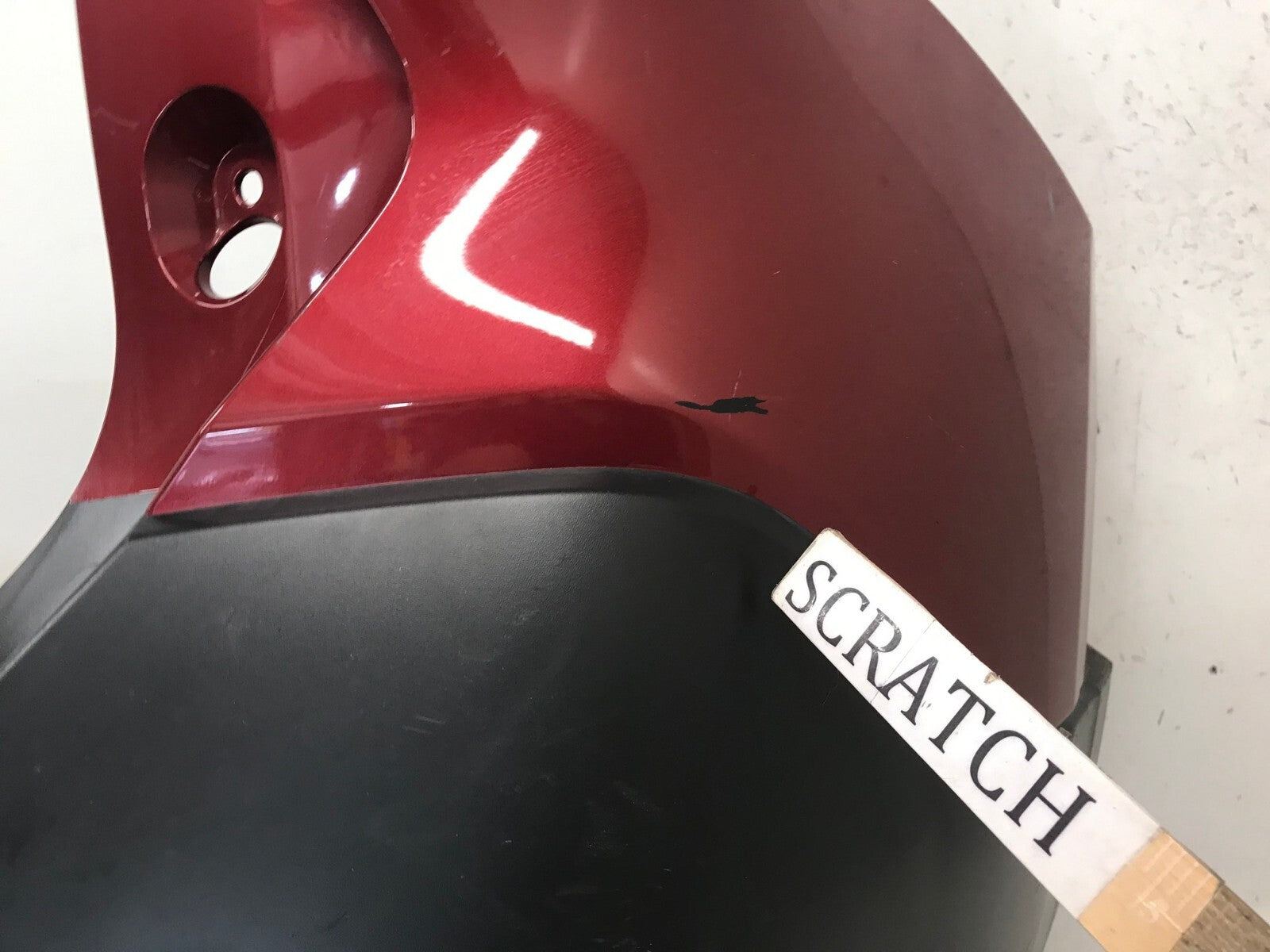 Rear Bumper Cover Nissan Kicks SR Red 2018-2019 85022-5RB0H OEM2