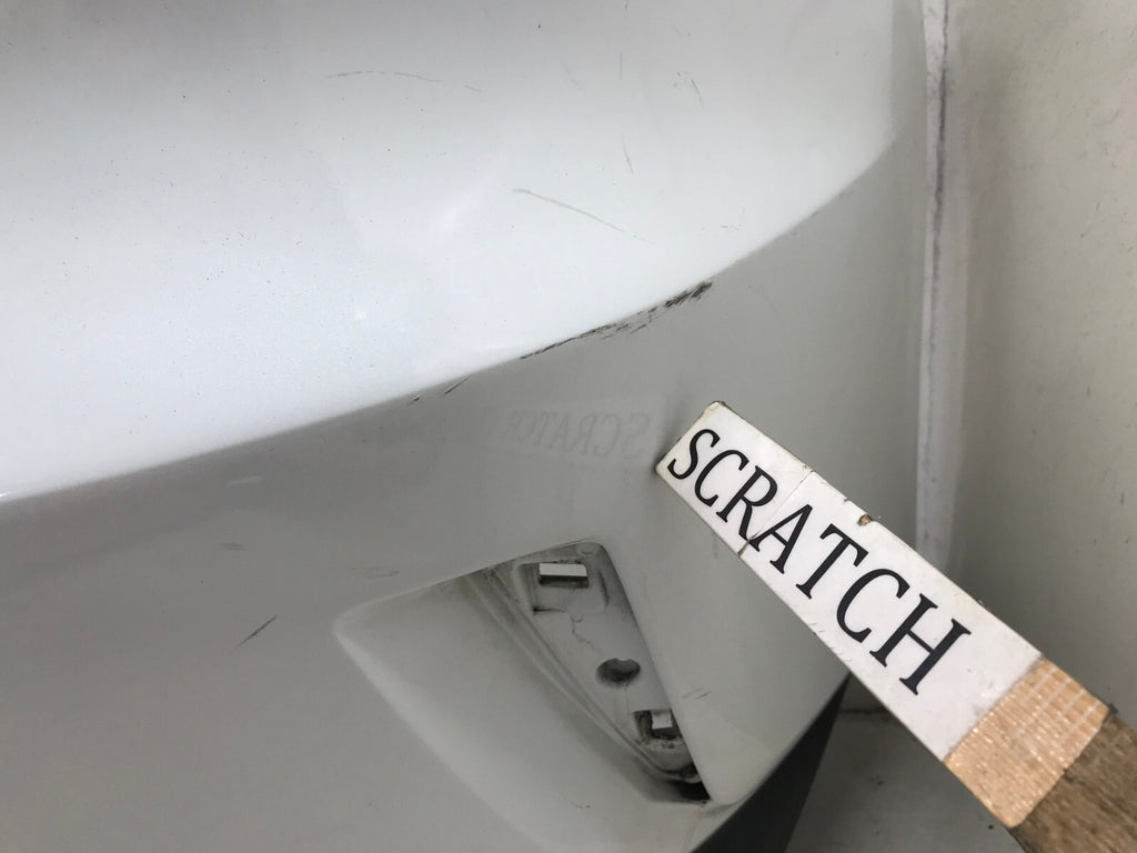 Rear Bumper Cover White 2016-2019 Lexus RX350/RX450H Base w/Sensor Holes OEM