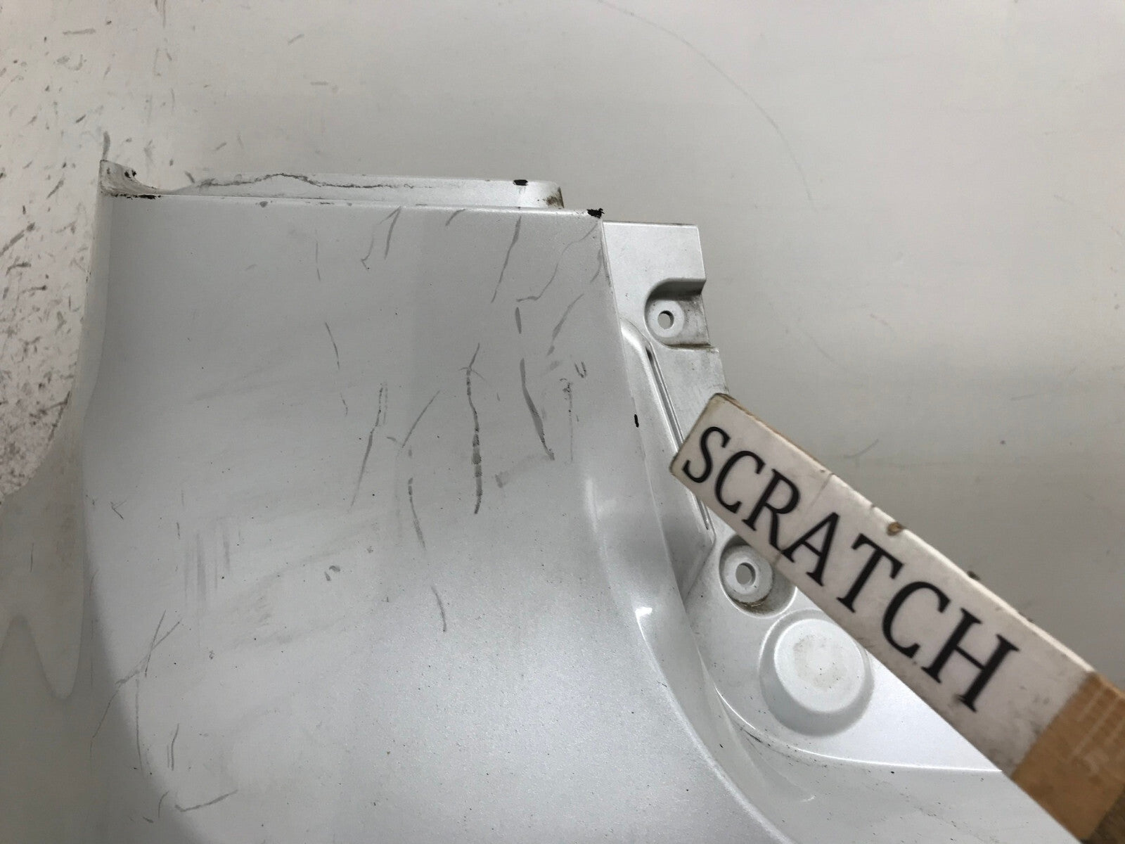 Rear Bumper Cover White 13-2015 Mitsubishi Outlander Sport ES/SE 6410B860ZZ OEM