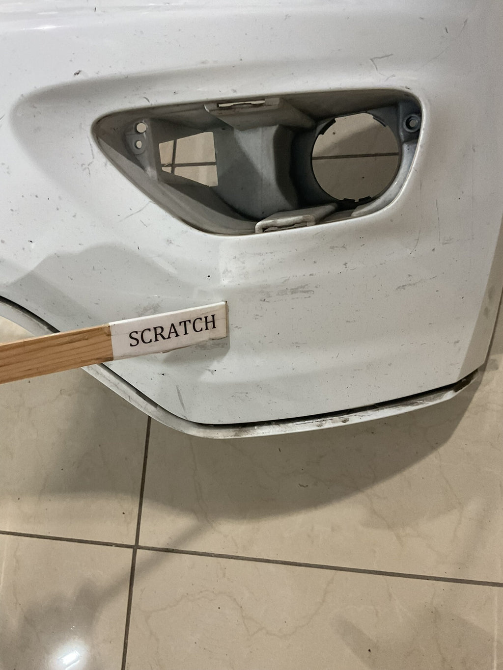 Front Bumper Cover White 2018 2019 2020 2021 2022 2023 Jeep Grand Cherokee CAPA