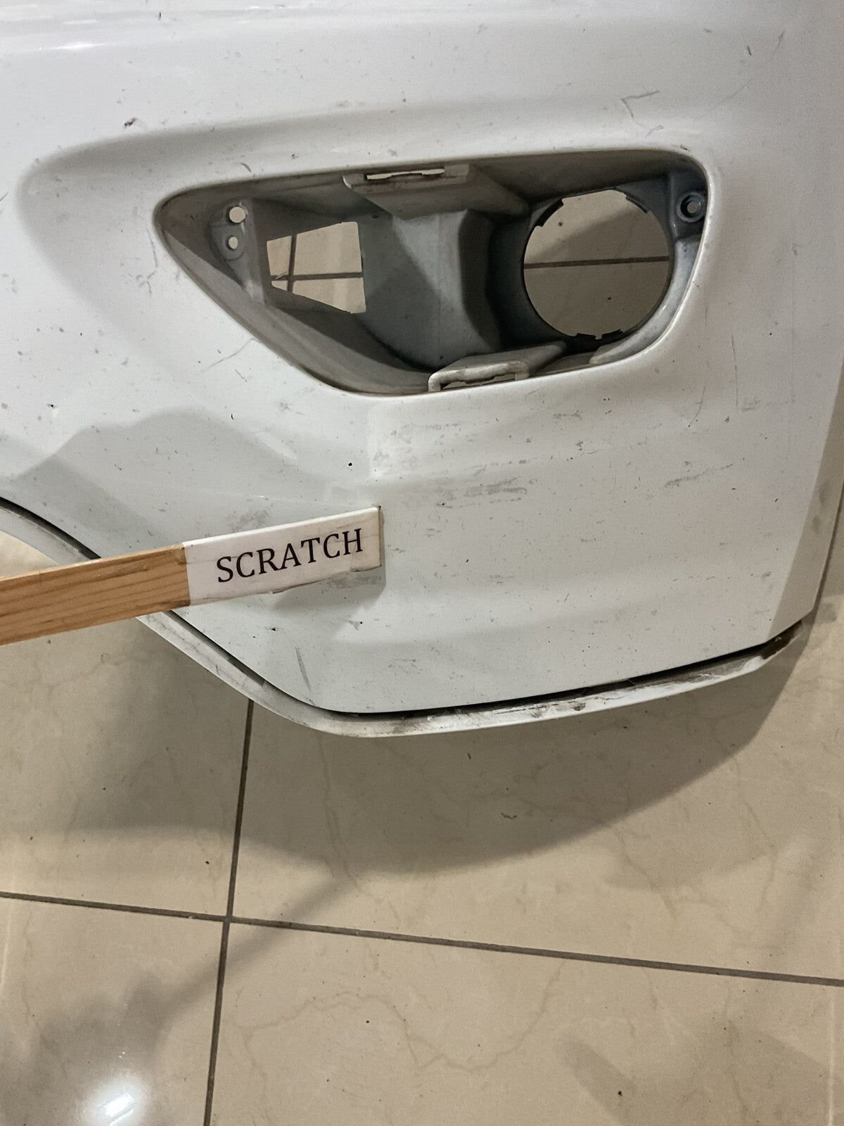 Front Bumper Cover White 2018 2019 2020 2021 2022 2023 Jeep Grand Cherokee CAPA
