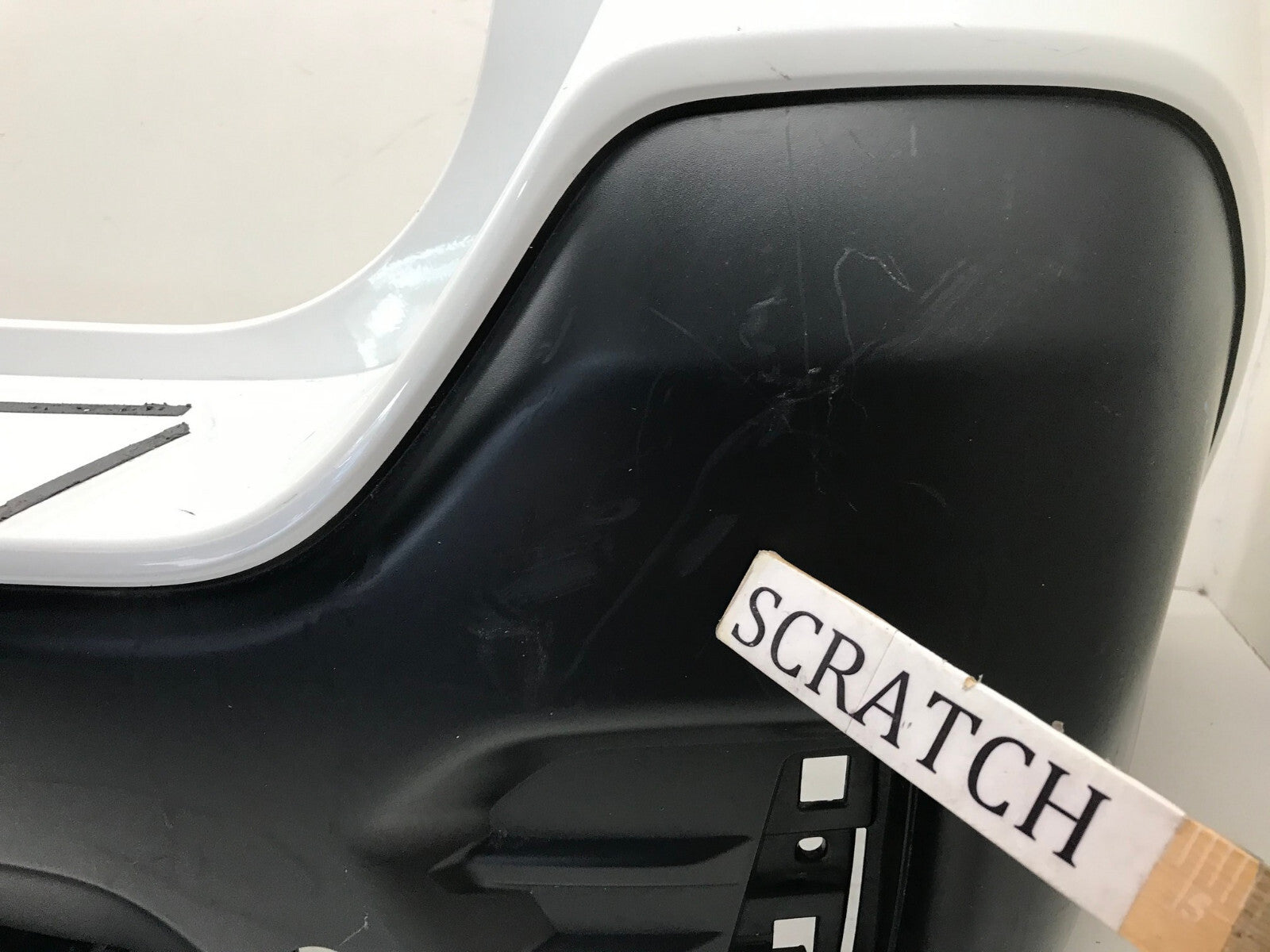 Rear Bumper Cover Subaru Outback w/Sensor Holes White 2020 57704AN31A OEM4