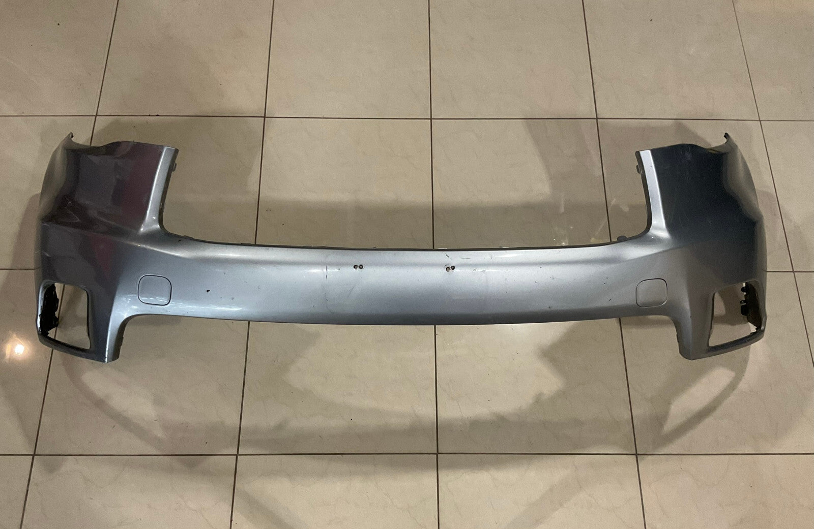 Front Bumper Cover Grey Toyota Highlander LE Lted Hybrid 14-16 52119+0e220 OEM