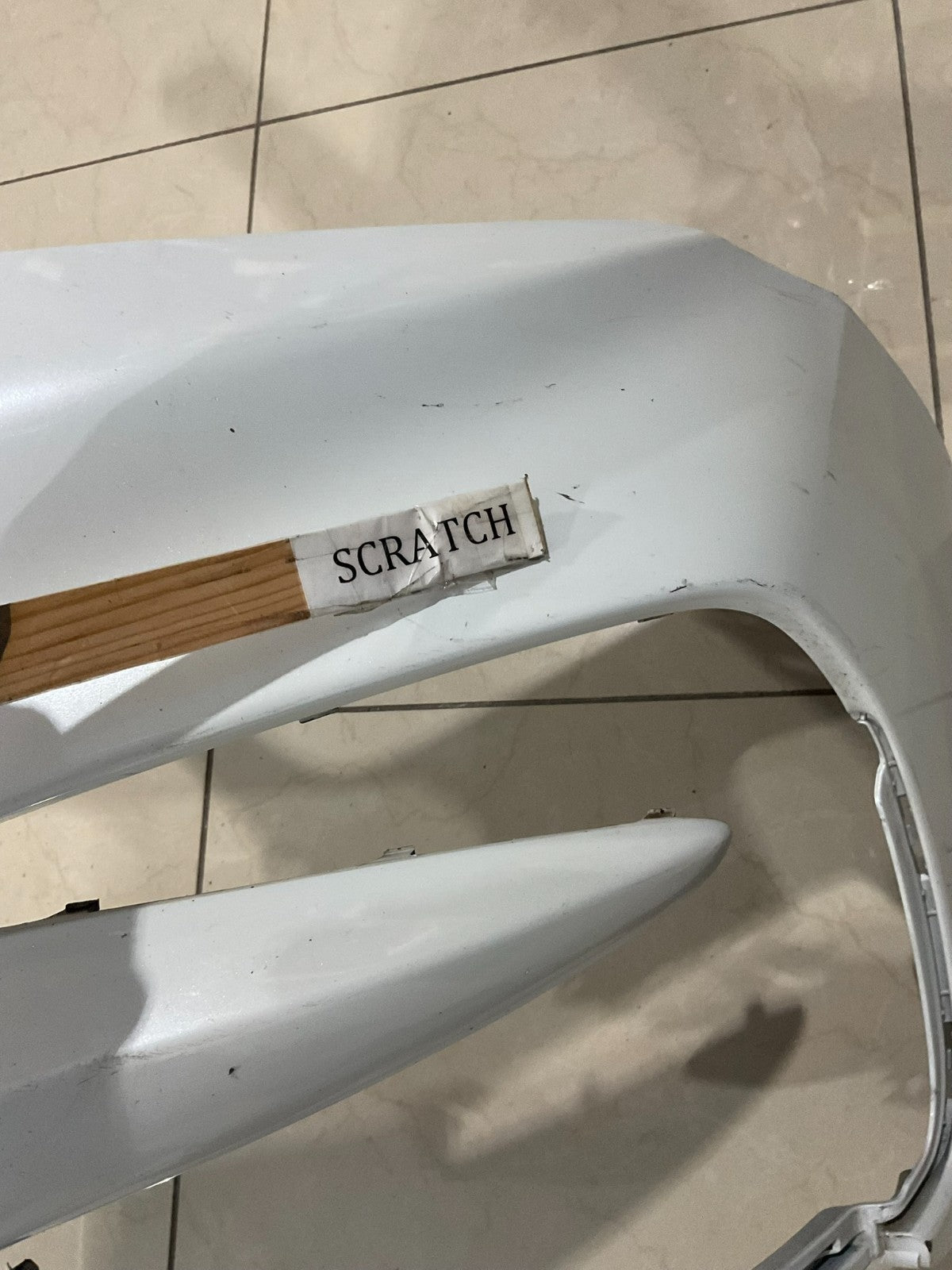 Front Bumper Cover White 2022-2024 Acura RDX 71101+tjb+a000 OEM
