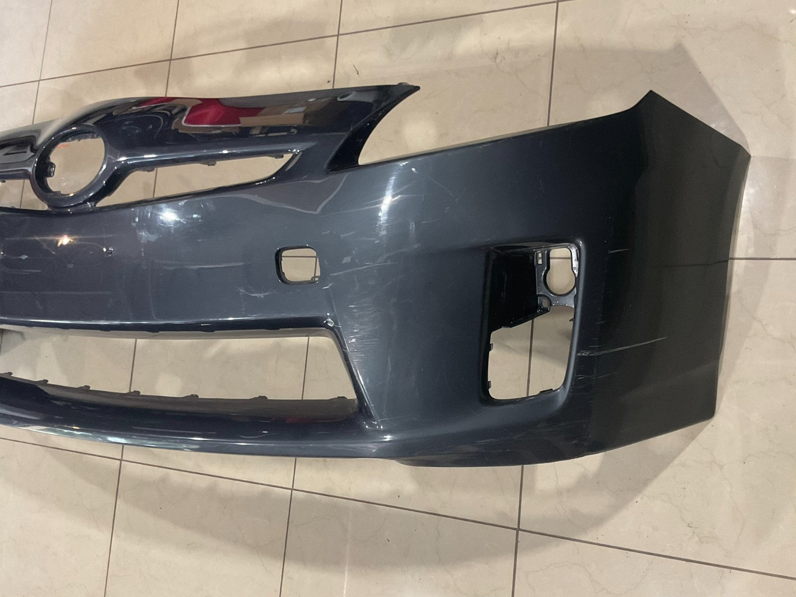 Front Bumper Cover Gey 2010-2011 Toyota Prius 52119+47080 OEM