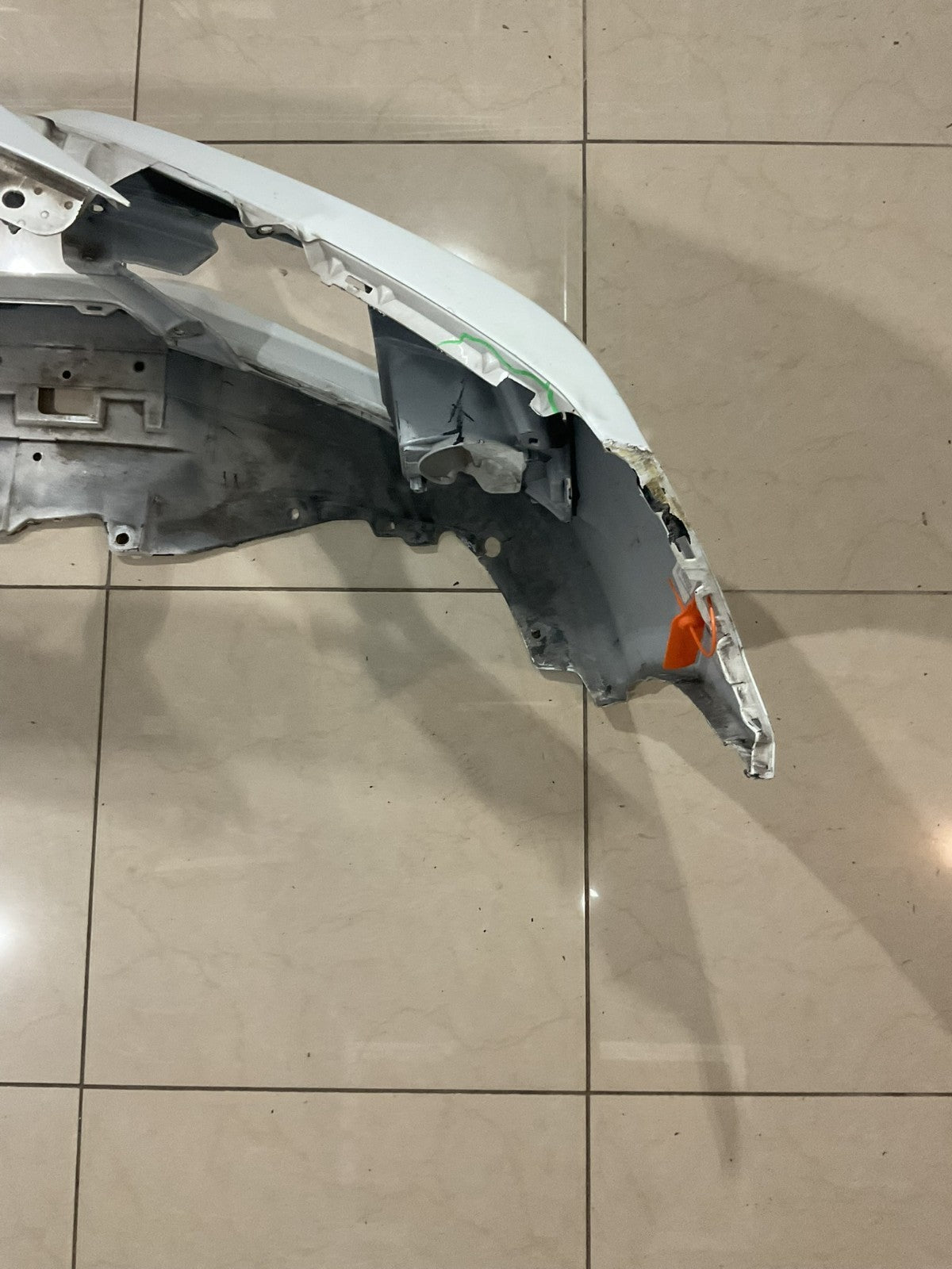Front Bumper Cover White 2019-2021 Honda Civic 71101+tba+a500 OEM